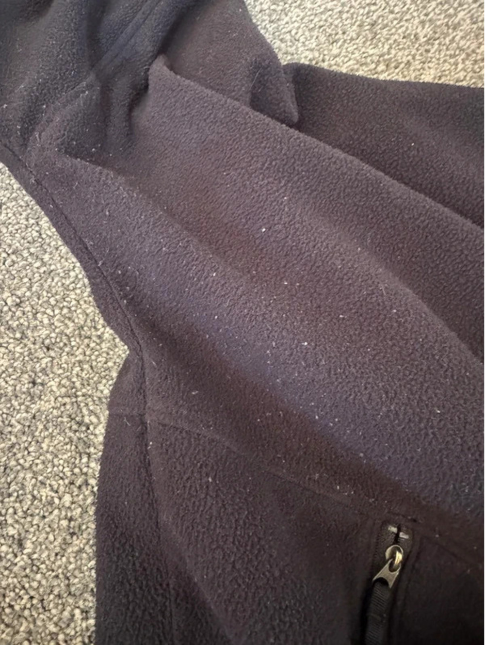 Women’s North Face black fleece high neck pullover Large - Picture 6 of 6